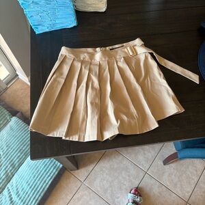 19 Cooper Tan skort